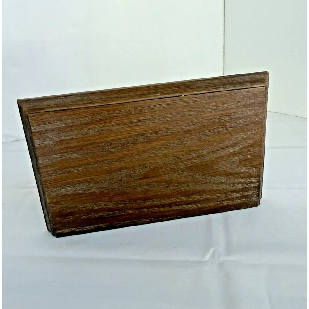 Vintage 1980s Burwood Homco Resin Faux Wood Accent Wall Shelf 6 x 10 x 6